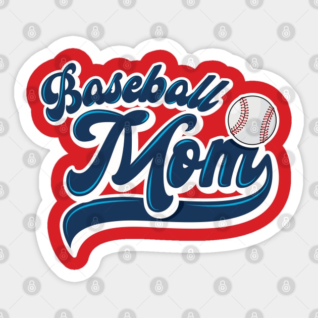 Baseball Mom Sticker by Hixon House